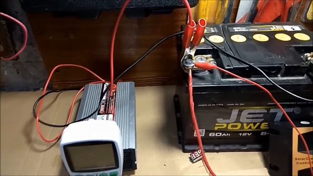 Солнечная Электростанция 12 Вольт.(маломощная).Инвертор.Контроллер.Солнечные панели.АКБ. смотреть онлайн