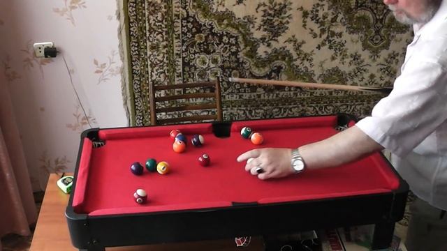 Играем в мини-бильярд дома - 1 (Play mini pool table at home) смотреть онлайн