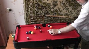 Играем в мини-бильярд дома - 1 (Play mini pool table at home)