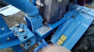 Мотоблок НЕВА МБ 2.Обслуживание.Вспашка фрезами.