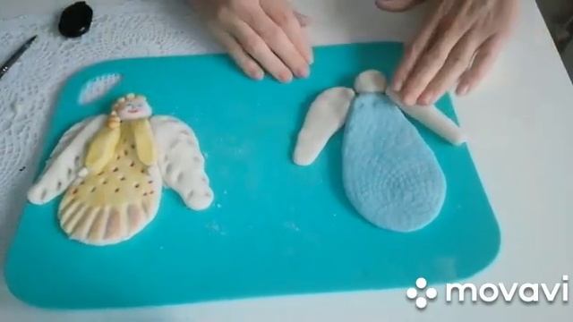 Рождественская поделка ''Ангел'' смотреть онлайн