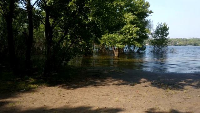 Запорожье. Днепр вышел из берегов. смотреть онлайн