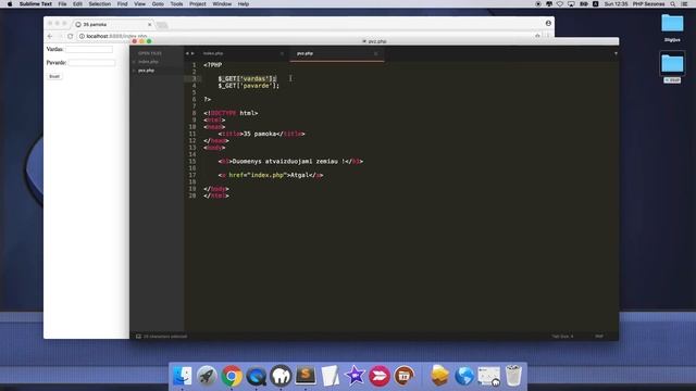 PHP - 35 - Get, Post ir Request смотреть онлайн