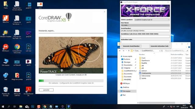 Corel Draw X8 de 32 y 64 Bits Para Windows 7 / 8 / 10 смотреть онлайн