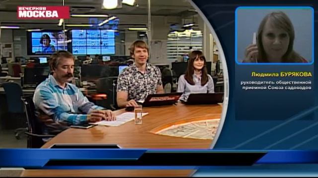 Союз садоводов России в гостях у «Вечерней Москвы». Каким должно быть идеальное СНТ? смотреть онлайн