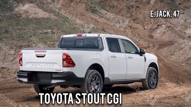 Toyota Stout CGI Unibody Pickup Truck Feels Ready to Fight Maverick and Montana смотреть онлайн