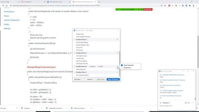 Java GUI programming ,display the Olympic Rings. Color the rings in the Olympic colors part 1 of смотреть онлайн