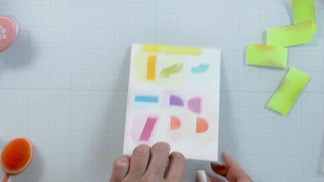 STAMPtember Layred Numbers Stencil Cards