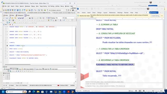 Oracle DBA 19c - REDO - UNDO - FLASHBACK DROP VERSION TABLE - EXPDP - IMPDP - Oracle Linux 8 смотреть онлайн
