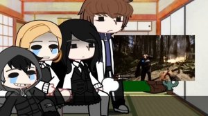 Реакция персонажей игры «tinny bunny» на Петрова как Валера Гостер «Два мужика и все не оч?»