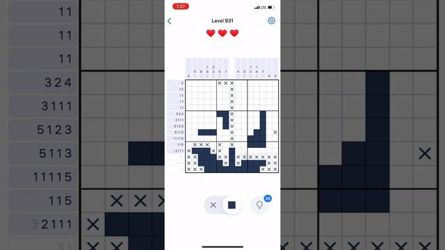 Nonogram.com - Number Puzzle LEVEL 931 смотреть онлайн