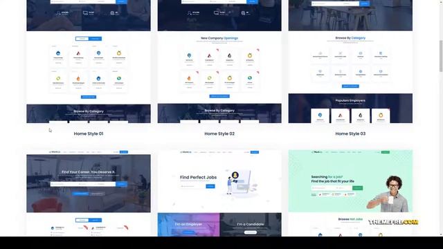 Workup Job Board WordPress Theme resume employment Easy Create Website смотреть онлайн
