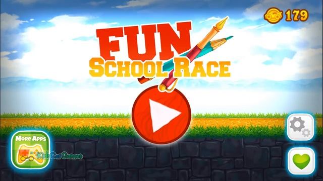 Fun School Race Games for Kids - Racing for Toddlers - Kids Car Games смотреть онлайн