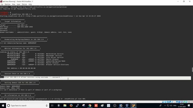 How to Scan Linux Operating Systems | Enum4linux Tutorial смотреть онлайн