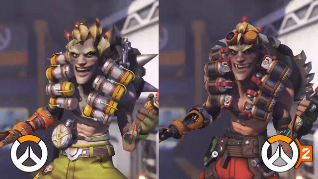 OVERWATCH VS OVERWATCH 2 | ASÍ HAN CAMBIADO TODOS LOS PERSONAJES | Key смотреть онлайн