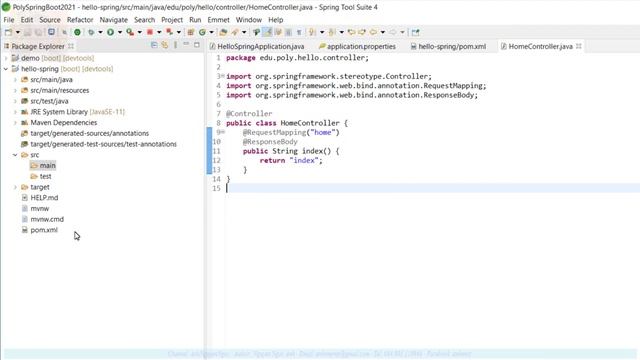 Tạo dự án Spring Boot và cấu hình JSP Template Engine смотреть онлайн