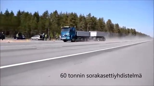 Тормозной путь у грузовиков смотреть онлайн