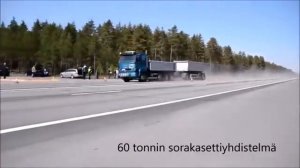 Тормозной путь у грузовиков