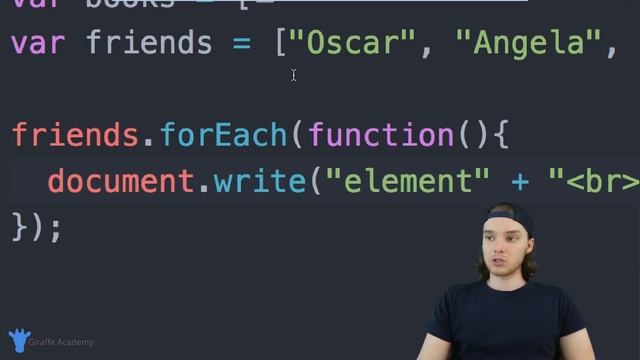 For Each Loops | Javascript | Tutorial 26 смотреть онлайн