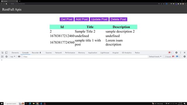 63. Perform the PUT Request and the Delete Request for the posts using XHR request object - AJAX смотреть онлайн