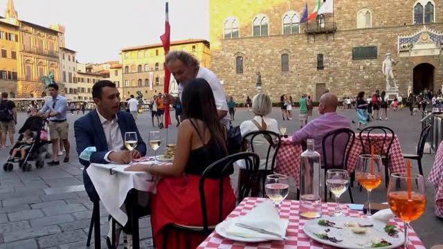 Ristorante Il David - Firenze Piazza della Signoria смотреть онлайн