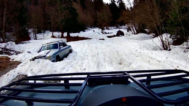 КВАДРО-ВЕЗДЕХОД СОКОЛ, обзор, покатушки в АРХЫЗЕ смотреть онлайн