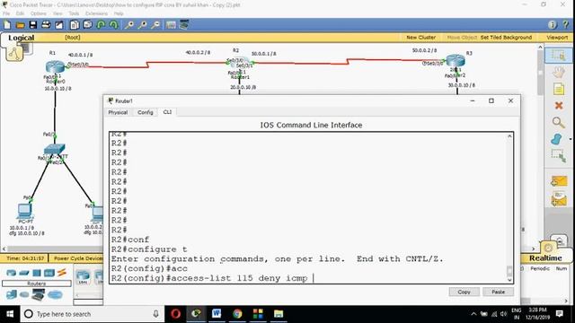 CCNA 200-301 Lecture-20 Blocking " Ping (ICMP) of Single Host in English CALL +91 9773038607 Online смотреть онлайн