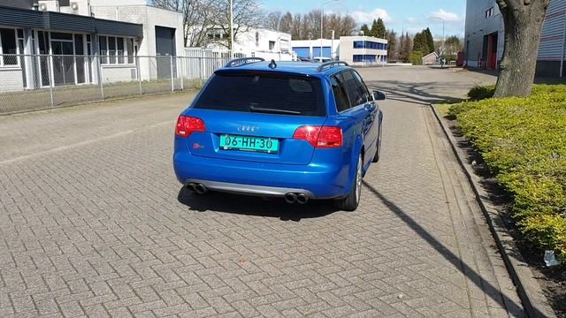 Audi s4 4.2 v8 sound Akrapovic смотреть онлайн