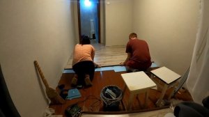 Ламинат на старый деревянный пол в Хрущевке