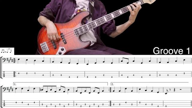 ALL MY LOVING (Beatles) How to Play Bass Groove Cover with Score & Tab Lesson смотреть онлайн
