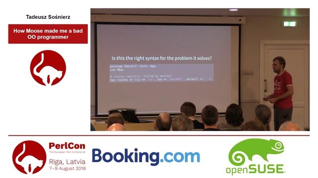Tadeusz Sośnierz. How Moose made me a bad OO programmer смотреть онлайн