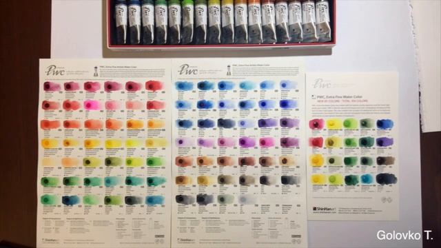 Прямой эфир: Обзор акварели ShinHan