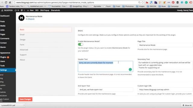 Maintenance Mode in Wordpress смотреть онлайн