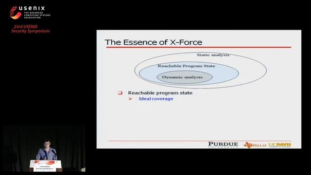 USENIX Security '14 - X-Force: Force-Executing Binary Programs for Security Applications смотреть онлайн
