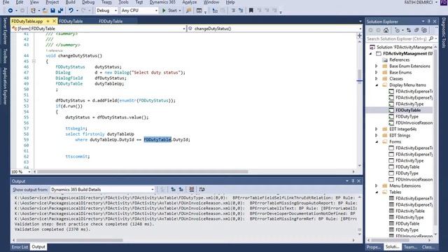 X++ :Activity Managment 11- Change Status, Dialog смотреть онлайн