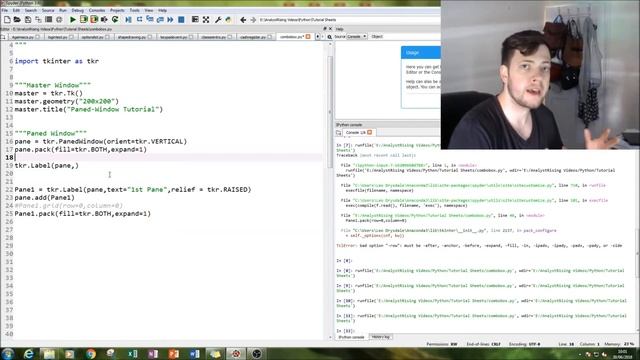 How to Create PANED-WINDOWS in Python!! смотреть онлайн