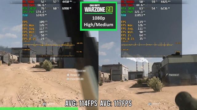 Ryzen 5 5600 vs Ryzen 5 5600G - RTX 3070 смотреть онлайн