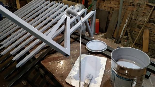 КРАСИМ ВАЛИКОМ МЕТАЛЛОКОНСТРУКЦИИ.