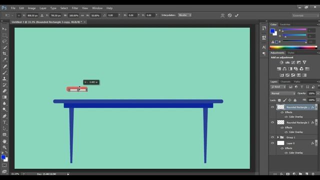 How to make vector office table| in photoshop cs6 | PART 1|PSstudio| смотреть онлайн