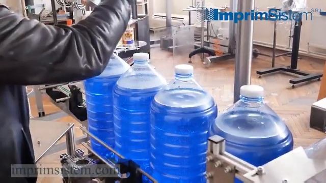 Grand-B filling, bottling and labeling line 9liter смотреть онлайн