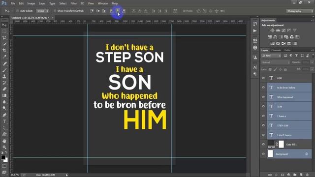 Simple T Shirt Design By Redbubble In Photoshop CC Tutorial смотреть онлайн