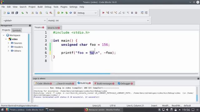 Tutorial de C – 19. Manipulación de bits смотреть онлайн
