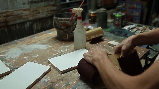 Грунтовка дерева для живописи.Часть 3. смотреть онлайн