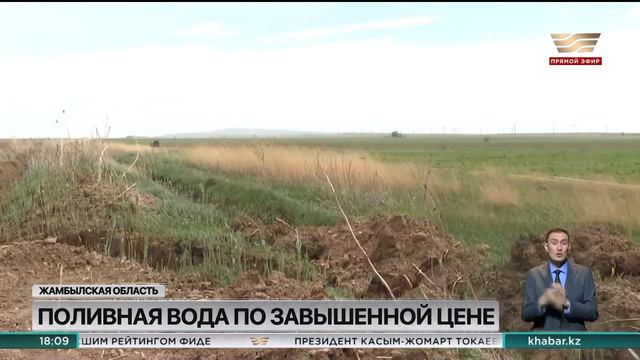 Крестьянские хозяйства Жамбылской области покупали поливную воду в 3,5 раза дороже смотреть онлайн