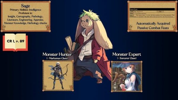 ALL Classes of Sword World 2.5 (Updated Version)