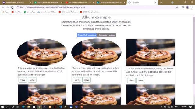 Bootstrap tutorial | rounded-circle class смотреть онлайн