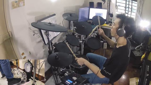 Oasis - Don't look back in anger [Drum cover by James] смотреть онлайн