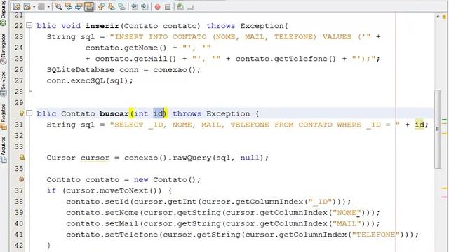 Acesso a Banco de Dados SQLite смотреть онлайн
