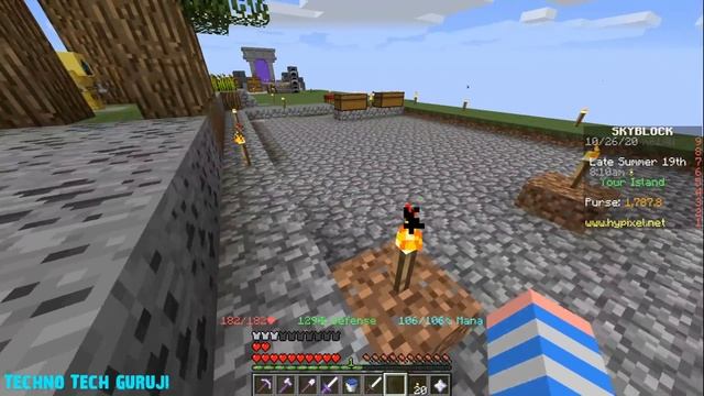 Hypixel SkyBlock God PickAxe For Beginners & XP Farming | Minecraft Java in Hindi смотреть онлайн