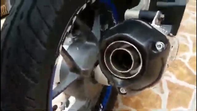 Honda Click 150/125 best muffler sound test. смотреть онлайн